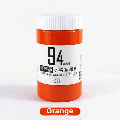 Gouache Paint Super Gouache Color 300ml Single Pack Art Class Non-toxic Beginner Pigment Art Student Special Large Bottle