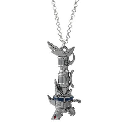 Game Trinkets League Legends Jinx Cannon Necklace Cosplay Costume Weapon Pendant Punk Cool Gun Necklace