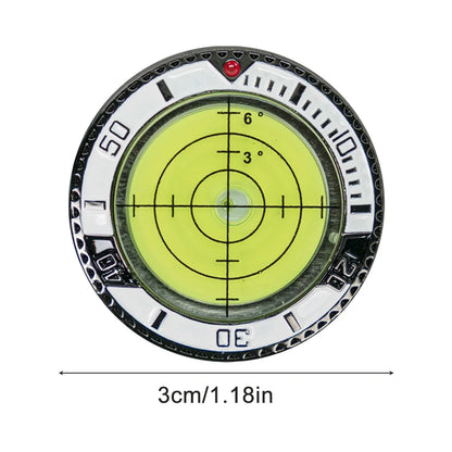 Golf Ball Marker High Precision Golf Slope Putting Level Reading Ball Marker Metal Golf Accessories