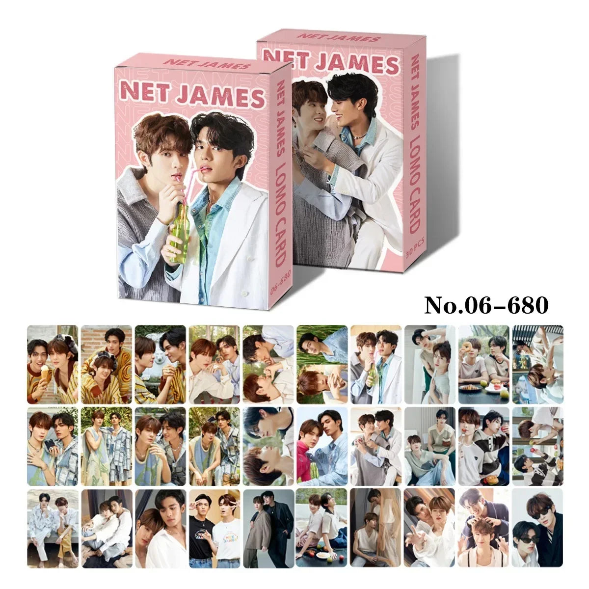30PC/SET Bossnoeul Bbbuild Pondphuwin Firstkhaotung Geminifourth Perthsaint Winnysatang Netjames Zeenunew Ohmfluke Box Lomo Card