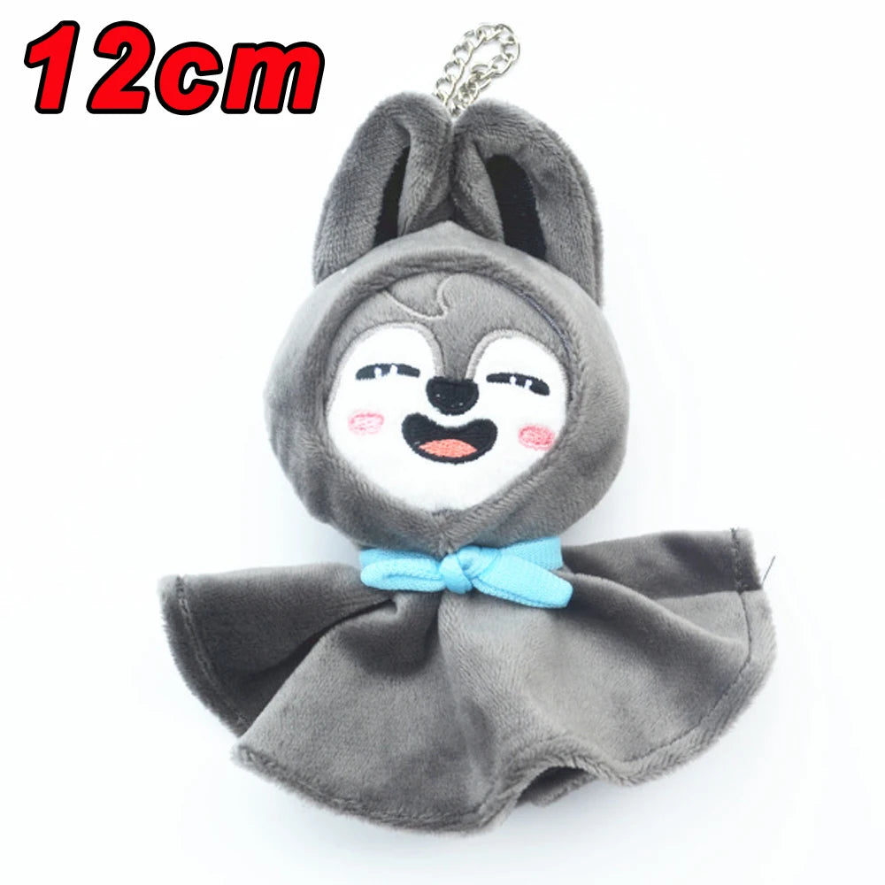 300style Skzoo Plush Toy Kawaii Kpop Plush Skzoo Pencil Case Stray Wolf Plush Cartoon Stuffed Animal Doll Toy Children Gift