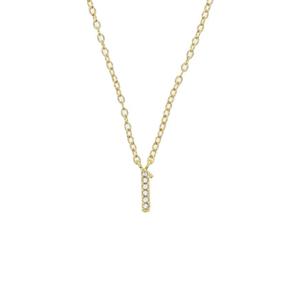 Total 31 Different Shape Arabic Letter Pendant Necklaces for Women Paved Green White Cz and Turquoise Gold Color Fashion Jewelry
