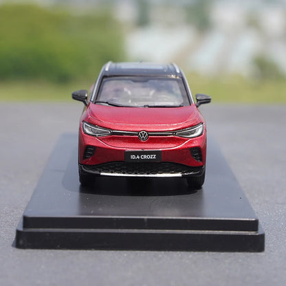 Diecast 1:43 Scale ID.4 CROZZ ID4 SUV Car Model Metal Toy Vehicle for Adult Collection Display Gift Souvenir
