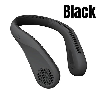Xiaomi Bladeless Neck Fan Hands-Free USB Rechargeable Portable Cooler Silent Safe Outdoor Travel Sports 3 Speeds for Kids Adults