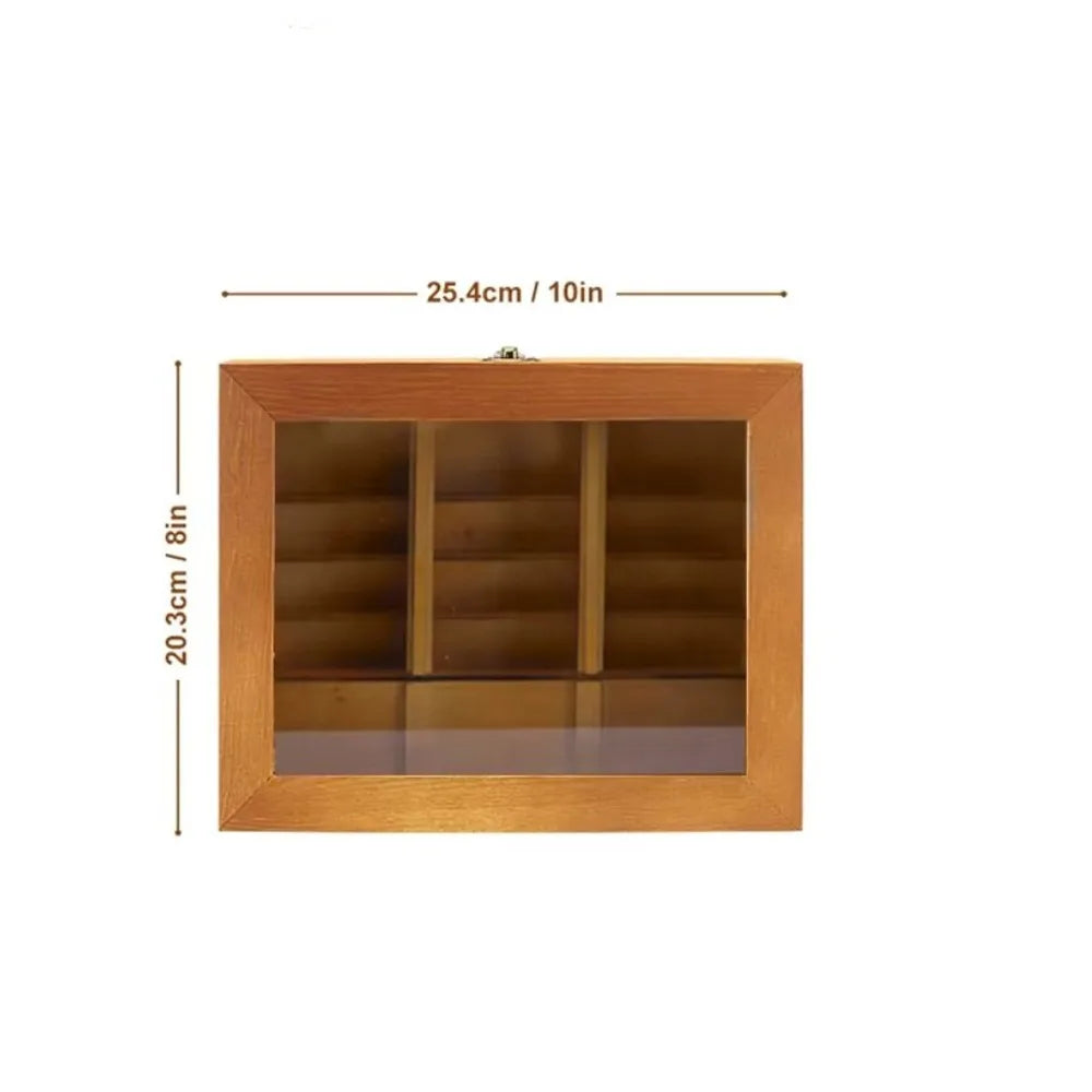 Creative Anti-Anxiety Bookshelf Miniature Wood Book Match Boxes Shaking Bookshelf Sensory Toys Home  Desktop Ornament