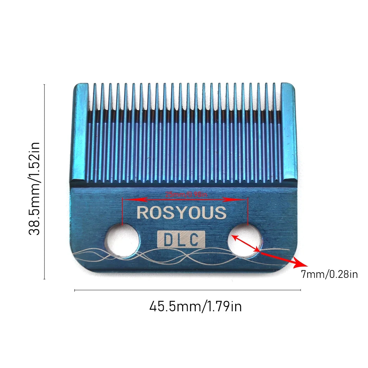 Professional Hair Clipper Accessories for Madeshow/WAHL/MRD/Gamma/SC/JRL KM-90-4 DLC FADE Special Blade Replacement Cutter Head