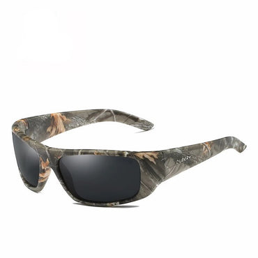 Camouflage Sports Riding Sunglasses Fishing Polarized Sunglasses Color Film Polarized Glasses Sports Sunglasses Men