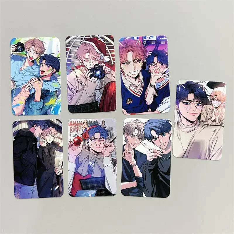3-16 pcs Korean  manhwa Lomo Card  Cui Yijing , Li Tongbin Mini Postcard Photo Cards Fans Collection Photocards Gift