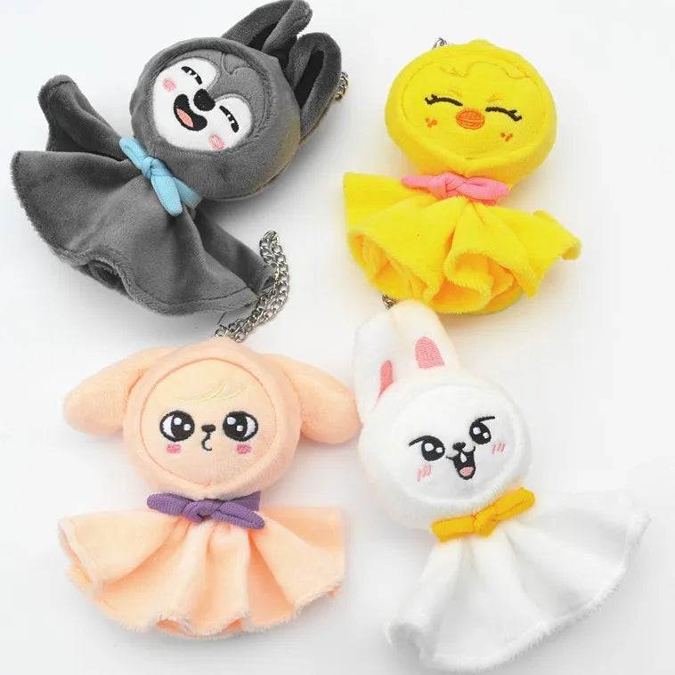 300style Skzoo Plush Toy Kawaii Kpop Plush Skzoo Pencil Case Stray Wolf Plush Cartoon Stuffed Animal Doll Toy Children Gift