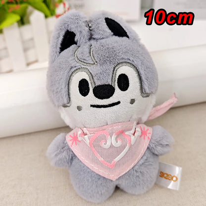 300style Skzoo Plush Toy Kawaii Kpop Plush Skzoo Pencil Case Stray Wolf Plush Cartoon Stuffed Animal Doll Toy Children Gift