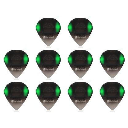 2-10PCS LED Glowing Guitar Pick Replacement Touch Luminous Electric Guitar Pick Plastic Bass Plectrum Glowing Guitar Picks