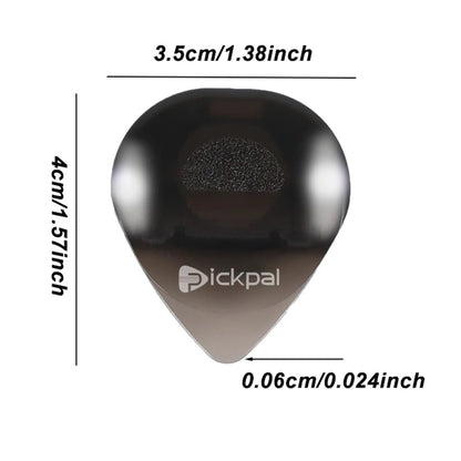2-10PCS LED Glowing Guitar Pick Replacement Touch Luminous Electric Guitar Pick Plastic Bass Plectrum Glowing Guitar Picks