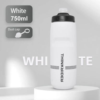 ThinkRider Bicycle Bottle MTB Road Bike Water Bottle Outdoor Sports Plastic Portable Large Capacity Drink Cycling Water Bottle