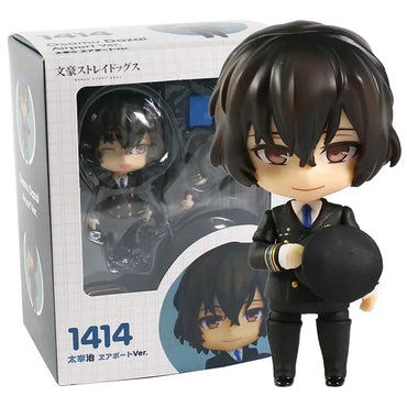 1191 Ryunosuke Akutagawa 676 Nakahara Chuya 657 Dazai Osamu PVC Action Figure Toy Anime Q Figurine Model Doll