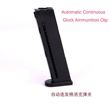 New.Desert Eagle - Black Automatic Shell Ejection Toy Gun Weapon Burst Soft Bullet Pistol Boys Gift Outdoor Game