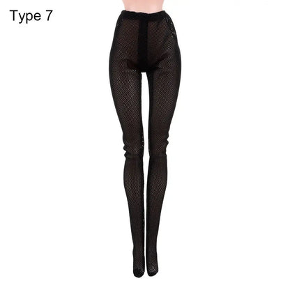 Doll Silk Stockings Miniature Pantyhose Toys Panty hose Elastic leggings Suits Bottoms Socks Fishnet Tights Dolls Accessories