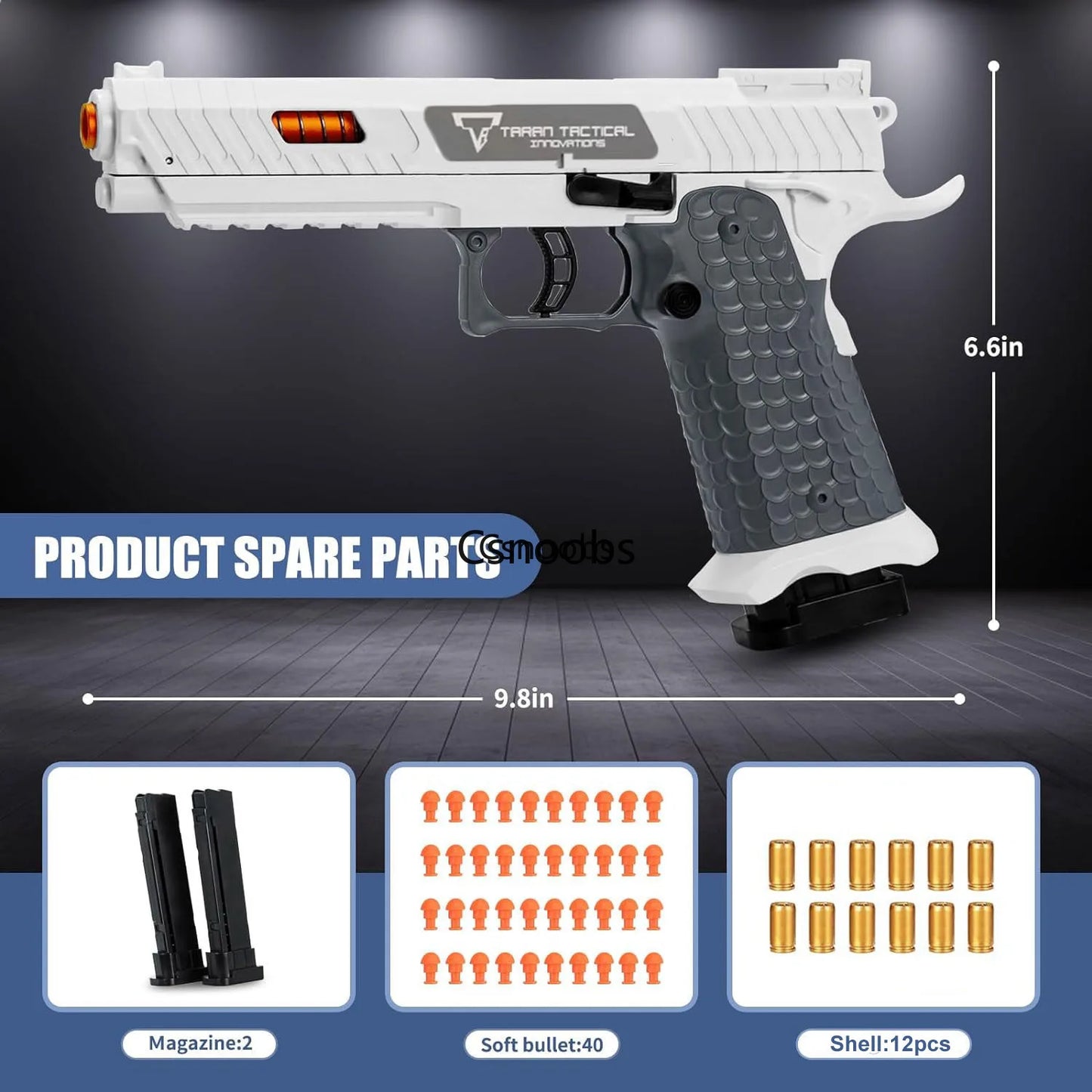 2011 Shell Throwing Toy gun Continuous Firing Blowback Soft Bullet Pistol model Empty Hanging Airsoft Birthday Gifts for Boys