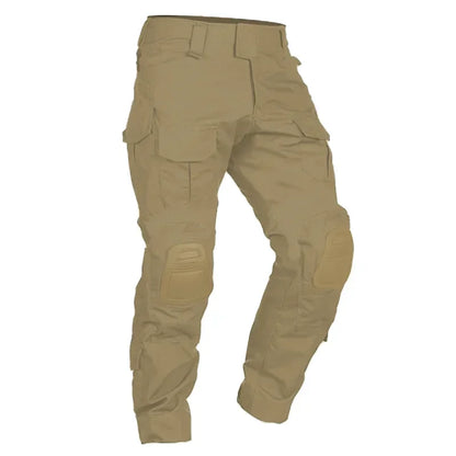 Versatile Men's Tactical Pants, Combat Trousers with Knee Pads, Camo Cargo Sport Pants for Hunting and Hiking( Not knee pads)