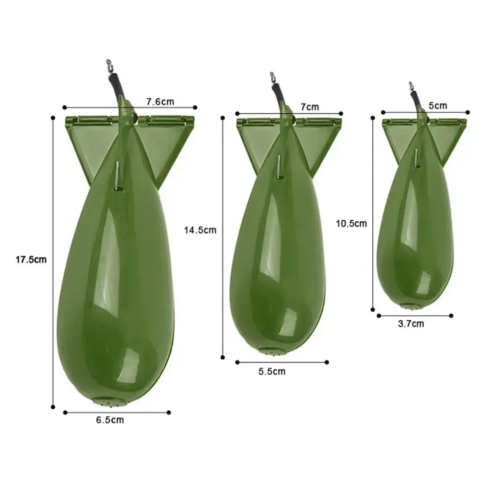 Carp-Fishing-Rocket Feeder Spod Float Decoy Bait Rack Pellet Rocket Feeder Fishing Bait Feeder Fishing Tackle-Accessories