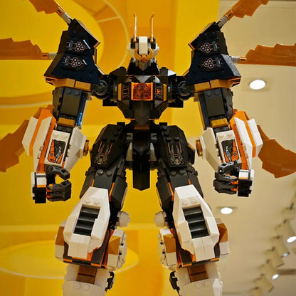 Titan Robotic Robot Model Boy's Assembly Building Blocks Toy Gift Children's Creative Hobby Collection Desk Decoration