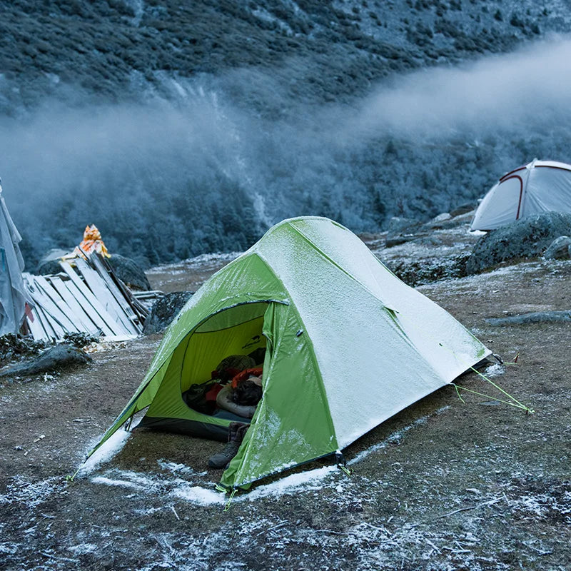 Naturehike Cloud Up Ultralight Hiking Tent 20D Fabric Tent Single Tandem Outdoor Waterproof Hiking Tent