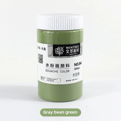 Gouache Paint Super Gouache Color 300ml Single Pack Art Class Non-toxic Beginner Pigment Art Student Special Large Bottle