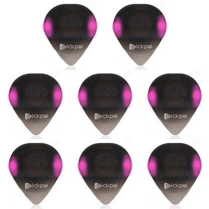 2-10PCS LED Glowing Guitar Pick Replacement Touch Luminous Electric Guitar Pick Plastic Bass Plectrum Glowing Guitar Picks