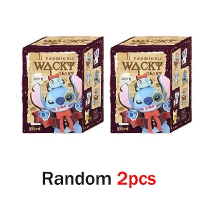 Stitch Has to Take a Bite No Matter How Sleepy It Is GenZ Street Series Mystery Box Funny Diary Mystery Box Children's Toys