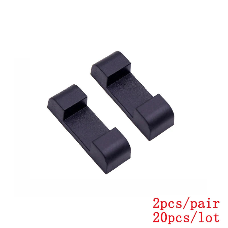 10pcs Floating Frame 3D Display Jewelry Box Suspension Storage Holder Base Plastic Case Black White Round Square Stand Support
