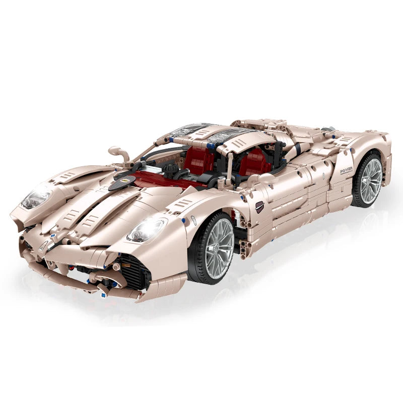 IN STOCK JJ9210 MOC Technical Remote Control Sports Car Building Blocks Assembling Bricks Toys for Boys Christmas Gift Set