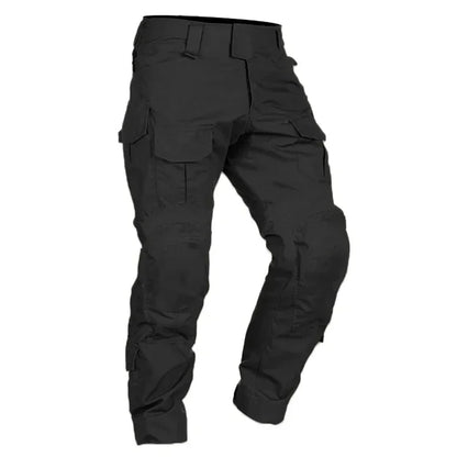 Versatile Men's Tactical Pants, Combat Trousers with Knee Pads, Camo Cargo Sport Pants for Hunting and Hiking( Not knee pads)