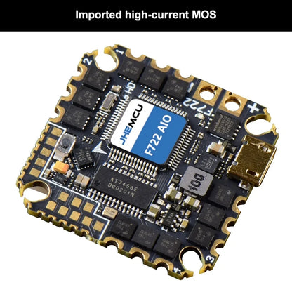 JHEMCU GHF722AIO-HD 40A AIO Flight Control ESC All-in-One 2-6S  For FPV Freestyle CinewhoopFPV Racing Traversing Machine