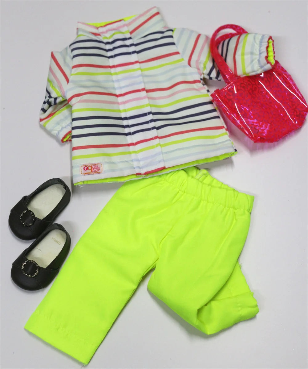 1 Set Beautiful Casual Wear Doll Clothes for 18 inch American Doll Many Style for Choice B03