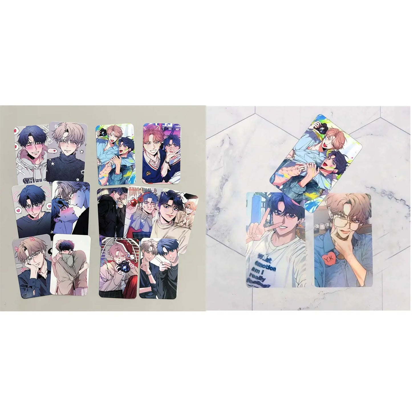 3-16 pcs Korean  manhwa Lomo Card  Cui Yijing , Li Tongbin Mini Postcard Photo Cards Fans Collection Photocards Gift