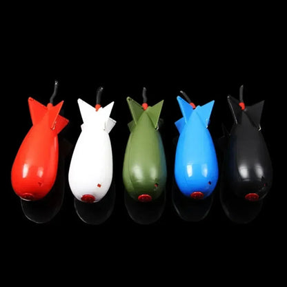 Carp-Fishing-Rocket Feeder Spod Float Decoy Bait Rack Pellet Rocket Feeder Fishing Bait Feeder Fishing Tackle-Accessories