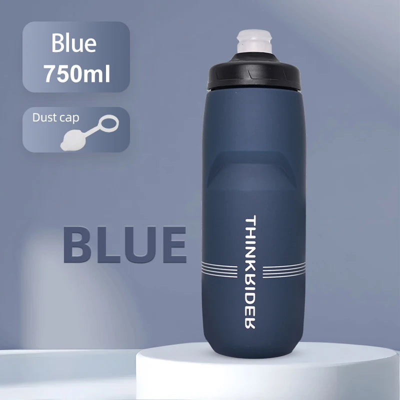 ThinkRider Bicycle Bottle MTB Road Bike Water Bottle Outdoor Sports Plastic Portable Large Capacity Drink Cycling Water Bottle