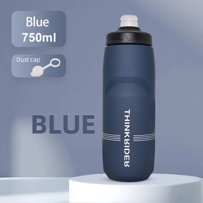 ThinkRider Bicycle Bottle MTB Road Bike Water Bottle Outdoor Sports Plastic Portable Large Capacity Drink Cycling Water Bottle