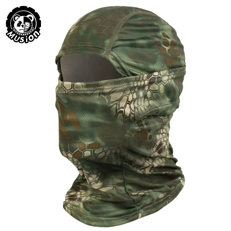 Motorcycle Balaclava Fashion Print Sun Protection Full Face Mask Breathable Mask Balaclava Bicycle Cycling