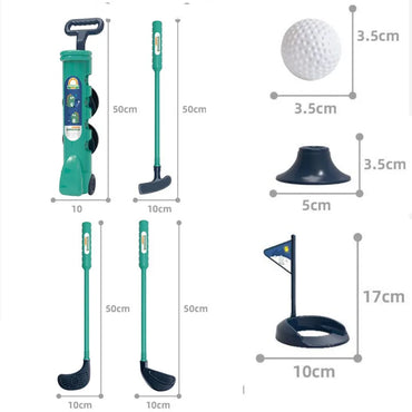 Kids Golf Toy Set - Indoor Outdoor Sports Game for Boys & Girls Perfect Birthday Gift for Children with Putter Balls