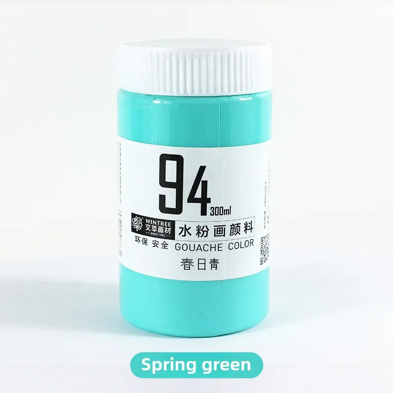 Gouache Paint Super Gouache Color 300ml Single Pack Art Class Non-toxic Beginner Pigment Art Student Special Large Bottle