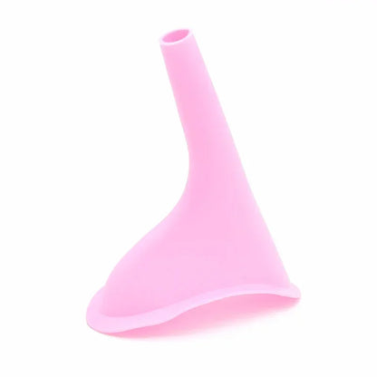 Portable Silicone Women Urinal Outdoor Female Urinal  Funnel Stand Up Pee Urination Device Travel Camping travel toilet