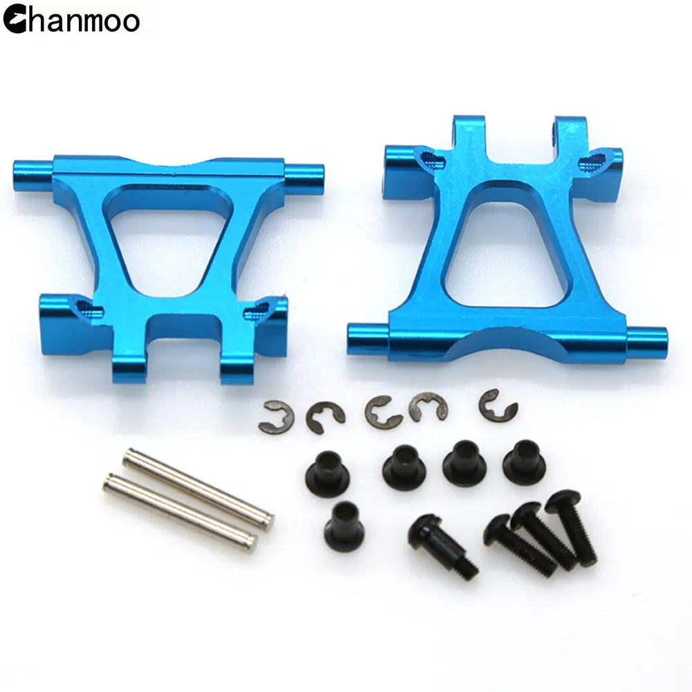 TT-02 Modification Accessory Kit Metal Swing Arm Steering Cup CVD Bumper Motor Base for 1/10 RC Car Tamiya TT02 Upgrade Parts