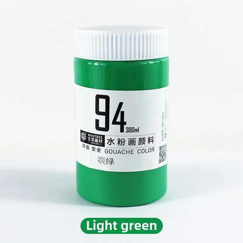 Gouache Paint Super Gouache Color 300ml Single Pack Art Class Non-toxic Beginner Pigment Art Student Special Large Bottle