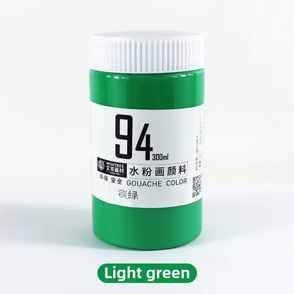 Gouache Paint Super Gouache Color 300ml Single Pack Art Class Non-toxic Beginner Pigment Art Student Special Large Bottle