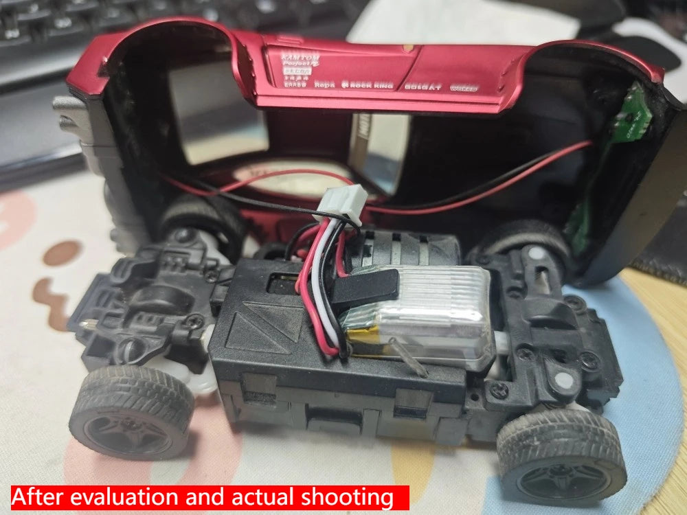 In Stock Kamtom 3299 1:32 Rc Car Upgrade Luminous Metal Servo Motor Car Dodgeboy Toy Car Professional Rc Drift Rc Stunt Car