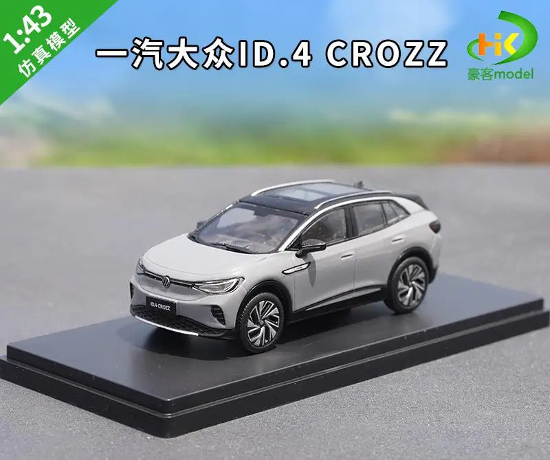 Diecast 1:43 Scale ID.4 CROZZ ID4 SUV Car Model Metal Toy Vehicle for Adult Collection Display Gift Souvenir