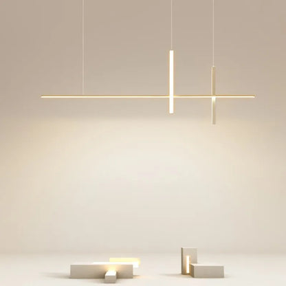 Modern Minimalist Led Chandelier Dimmable Black for Table Dining Room Kitchen Bar Pendant Lamp Home Decoration Light Fixture