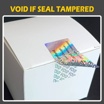 Custom Print Tamper Proof Warranty VOID Label Stickers hologram Adhesive Label Original Security label Customizable content