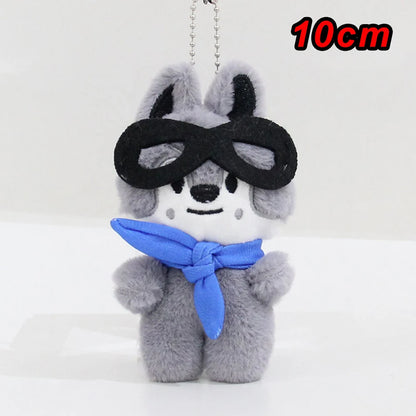 300style Skzoo Plush Toy Kawaii Kpop Plush Skzoo Pencil Case Stray Wolf Plush Cartoon Stuffed Animal Doll Toy Children Gift