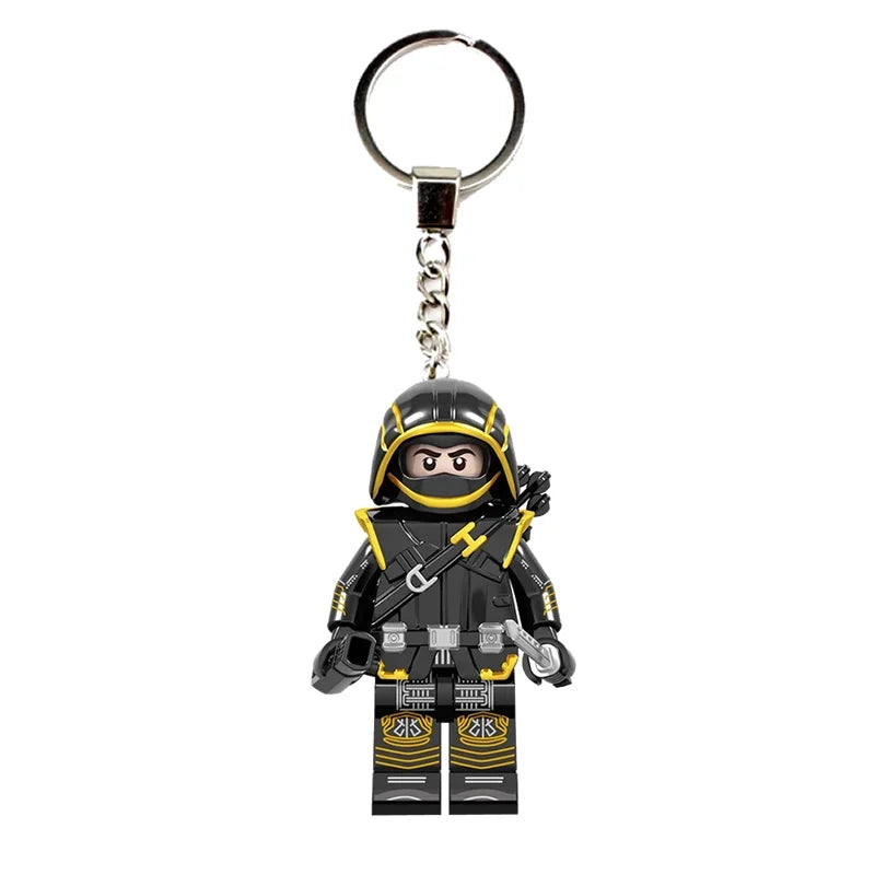 Marvel Creative Personalized Cartoon Keychain Iron Man Hulk Hawkeye Venom Thanos New Car Keychain Backpack Pendant Festival Gift